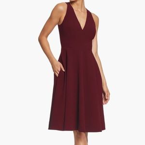 New Dress the Population Catalina Fit & Flare Cocktail Dress Size Large